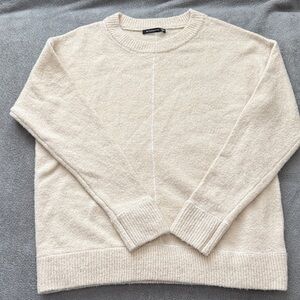 Staccato Cream Crewneck Sweater